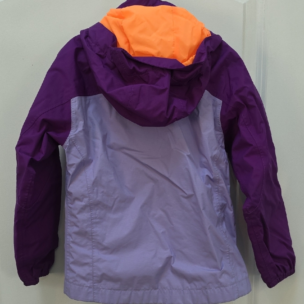 The North Face Kids Two-Tone Purple Raincoat - Picture 7 of 9